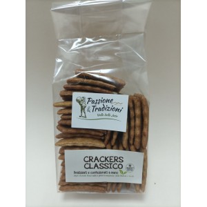 Crackers integrale classico- 200gr