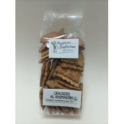 Crackers integrale al rosmarino - 150gr