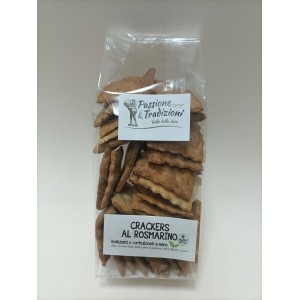 Crackers integrale al rosmarino - 150gr